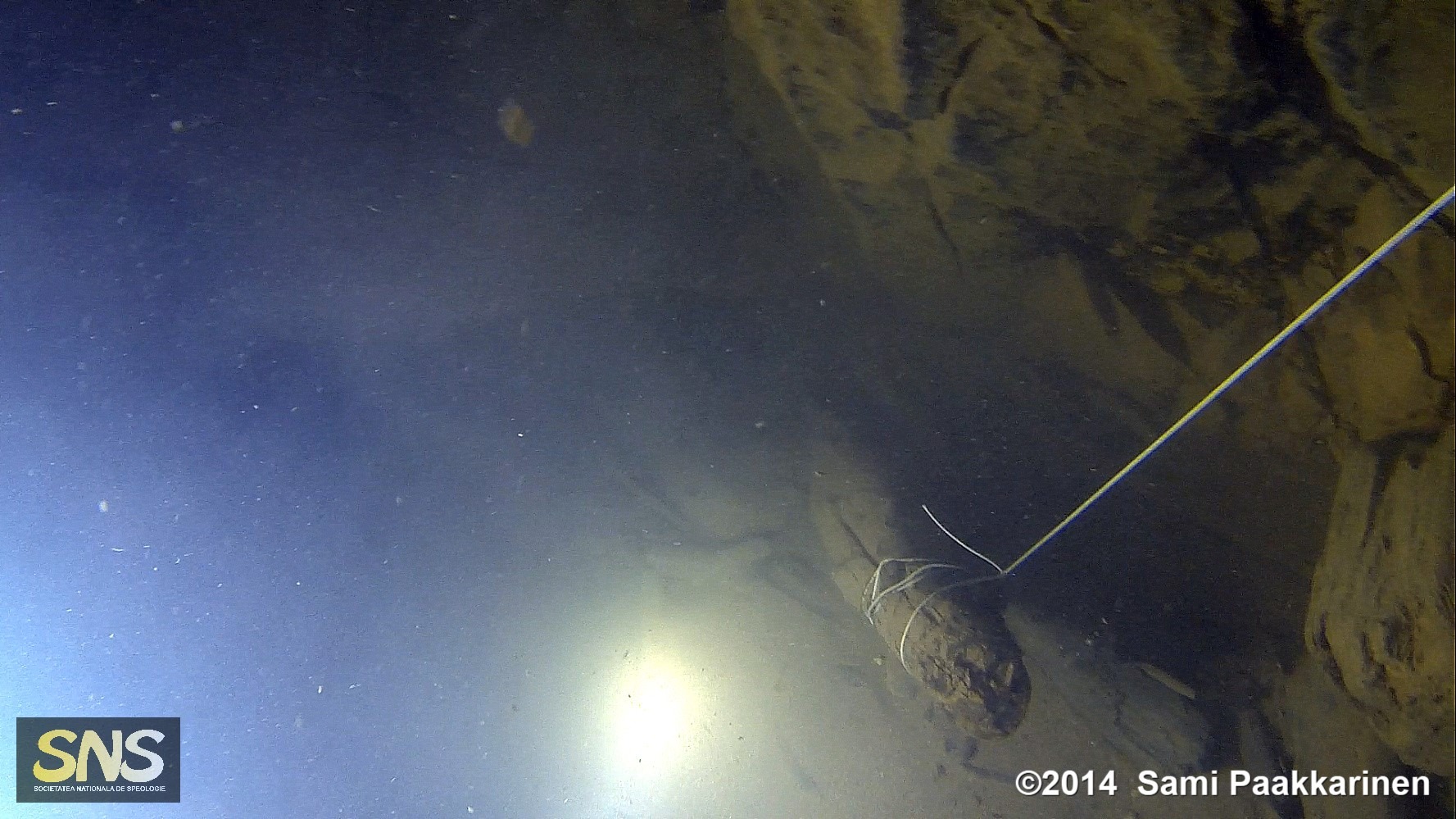 Tauz. Ultimul punct explorat la ora actuala in sifonul 4.