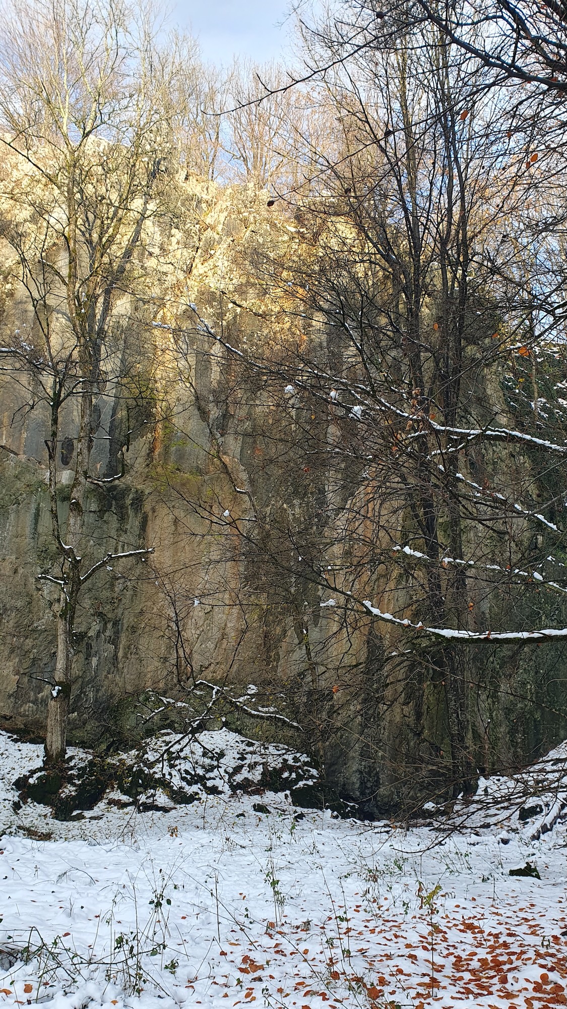 treapta antitetica ponorul Rapa Vanata