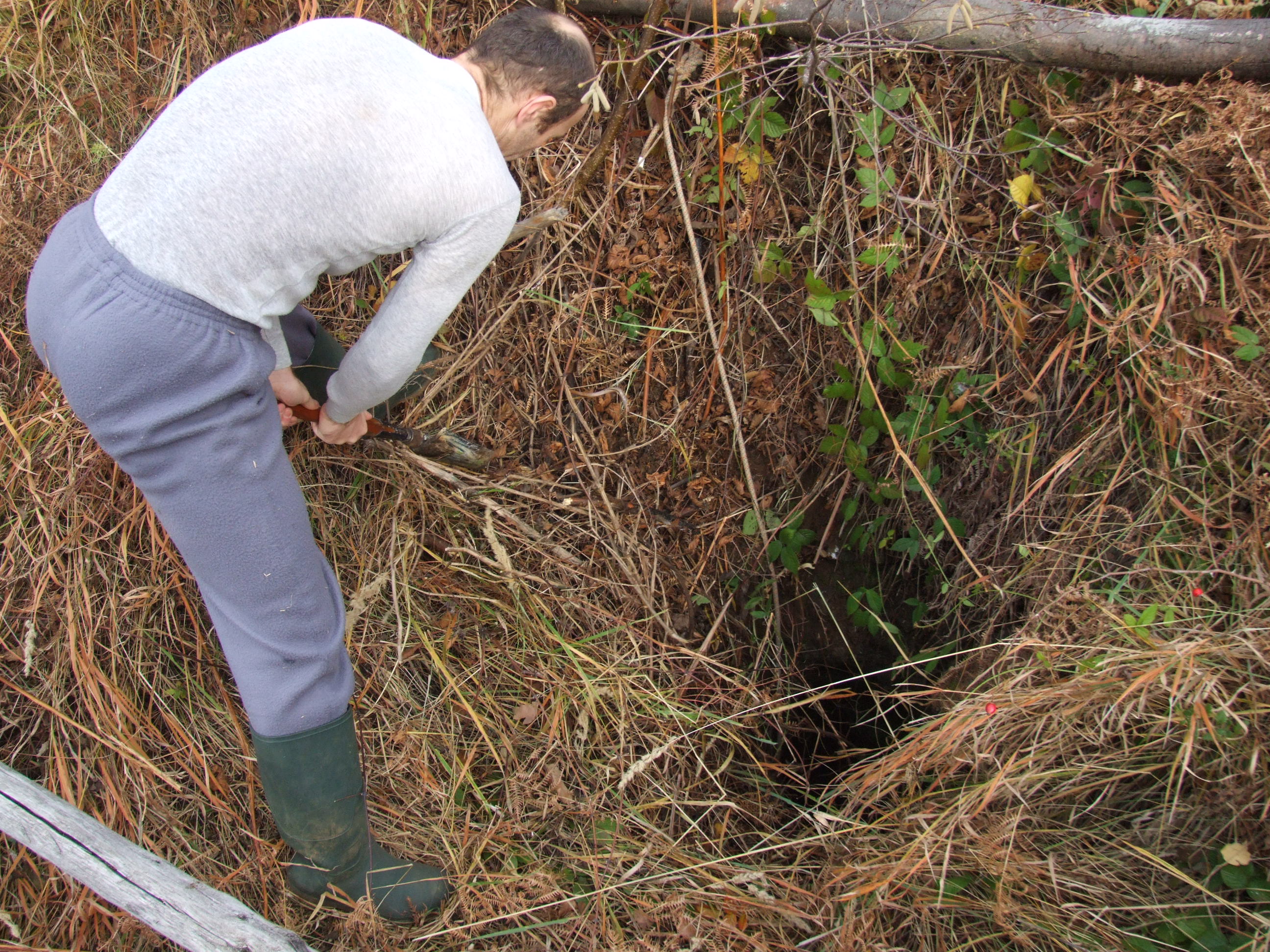 Intrare in Posistaul cu Sarpe - Foto Czumbil Attila