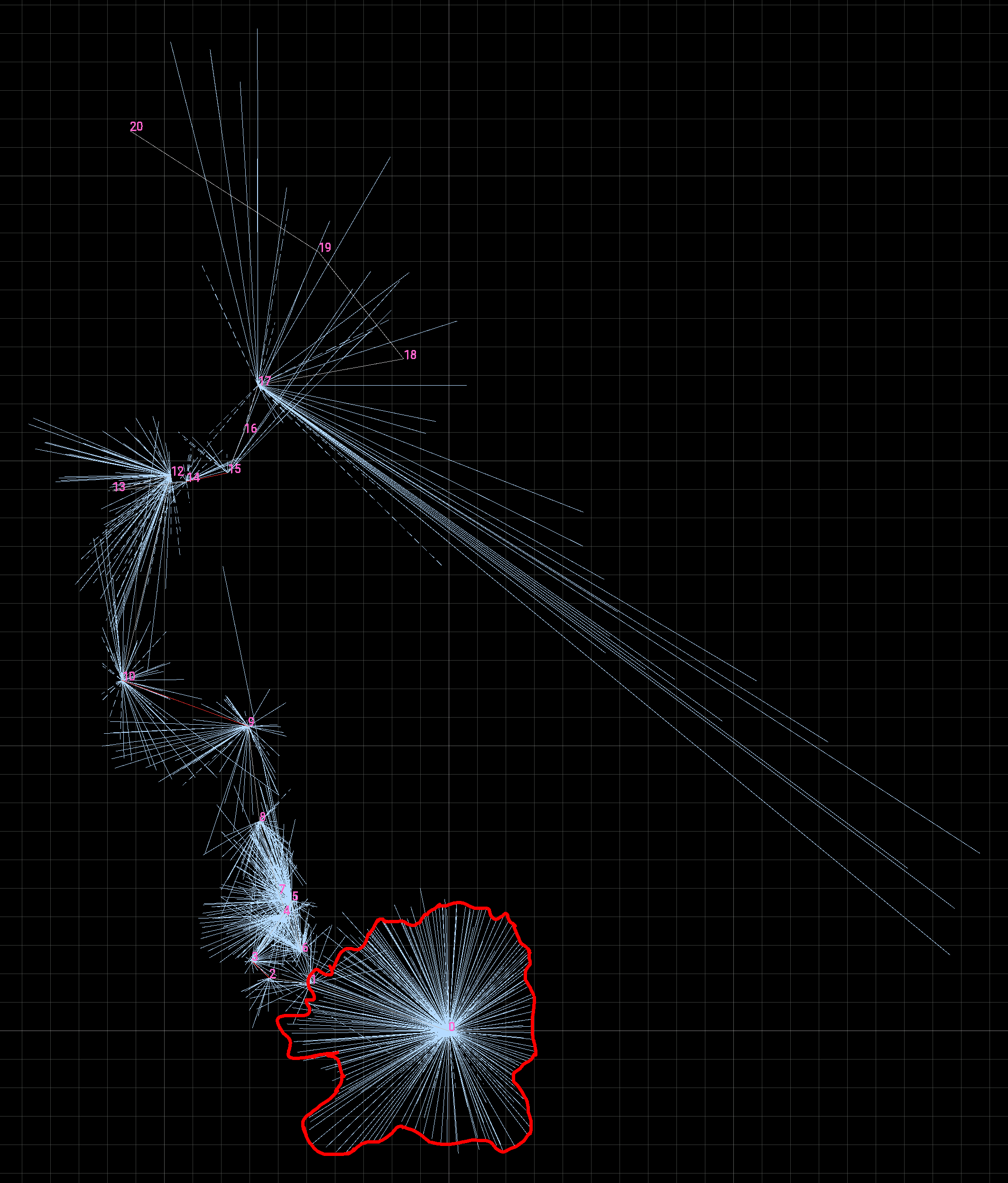 Sală suspendată în zona galerie Venetiene