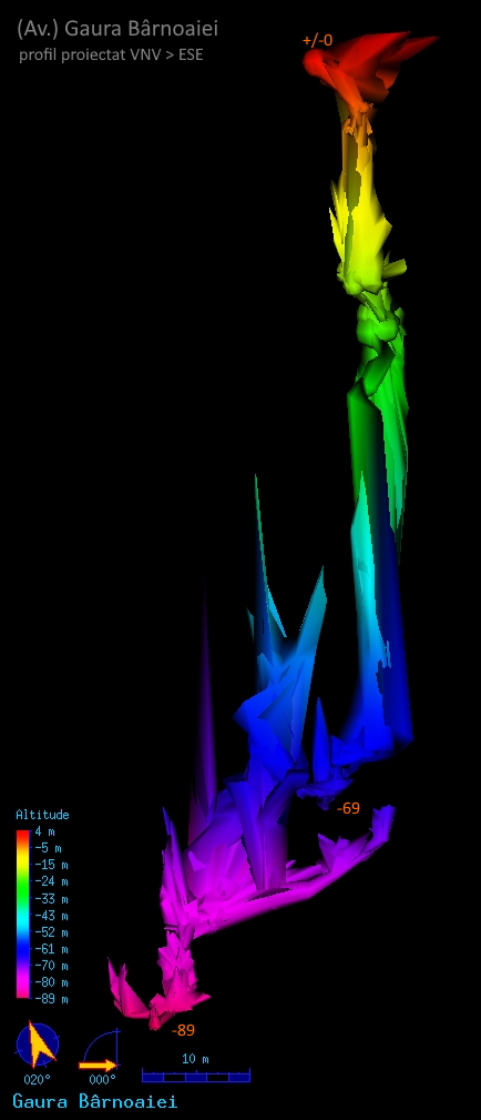 (Avenul) Gaura Bârnoaiei a ajuns la -89 m! - 2